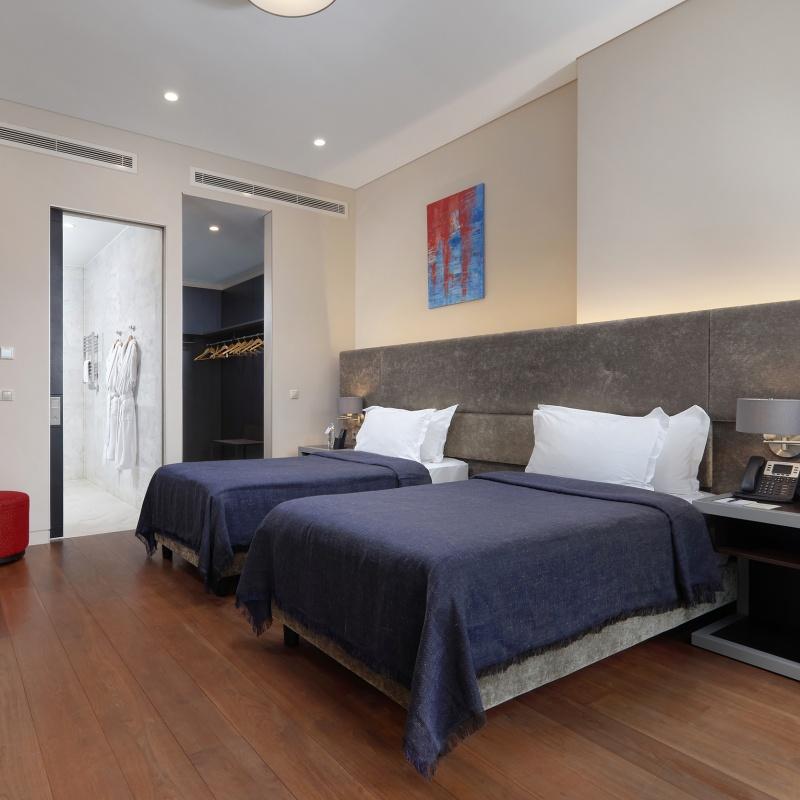 Grand Apartment с 2 односпальными кроватями